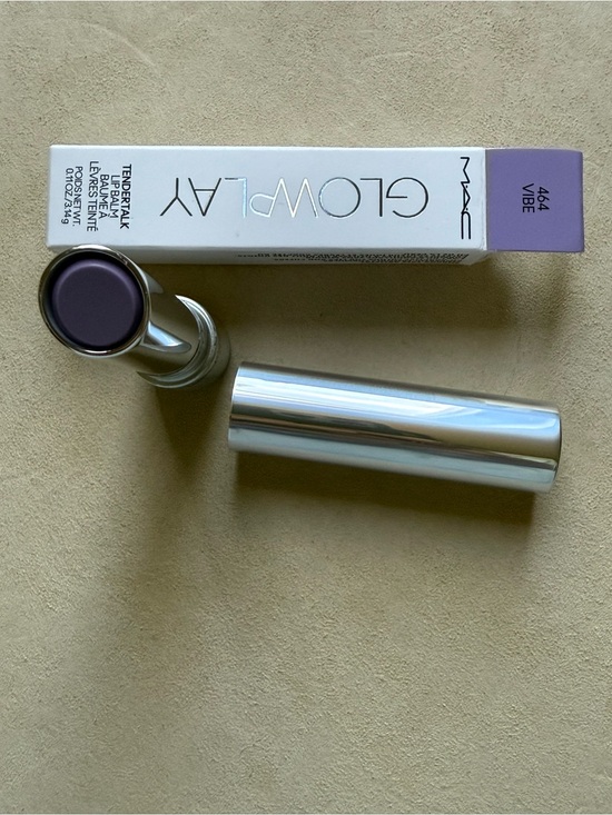 MAC Cosmetics Other - MAC Cosmetics Glow Play Tendertalk Lipstick - Vibe (Lilac Purple)